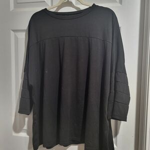 Black Long Sleeve Women's Top